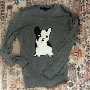 French Connection French Bulldog sweater